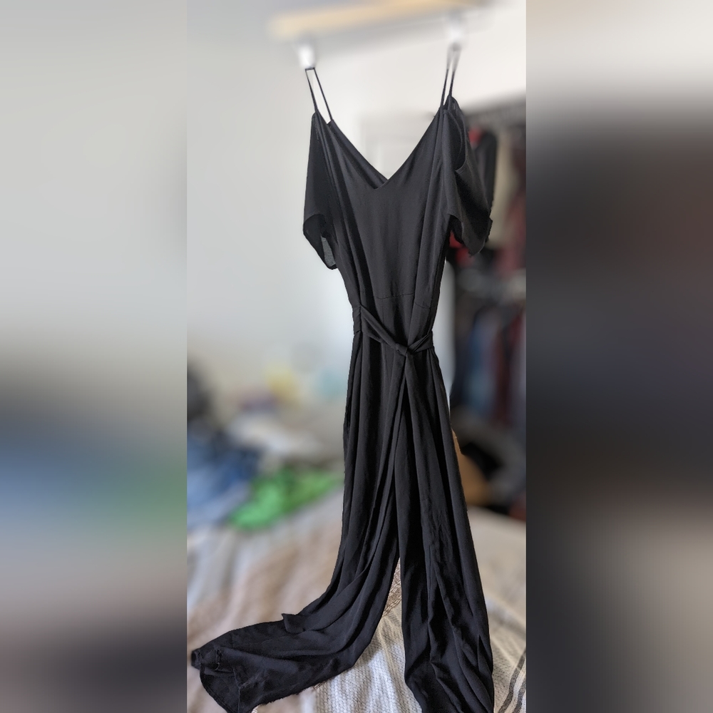 Flowy black jumpsuit